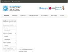 Tablet Screenshot of buderus-kombi.com